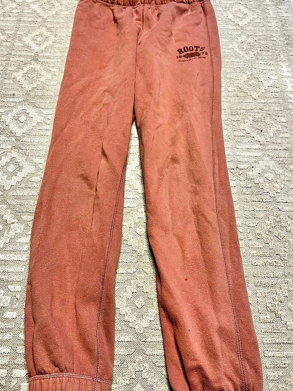 Roots Kids Organic Original Roots Sweatpants Pink Girls 14
